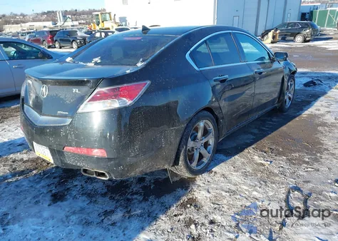 2010 Acura Tl 3.7 from USA, damaged, VIN 19UUA9F56AA009451